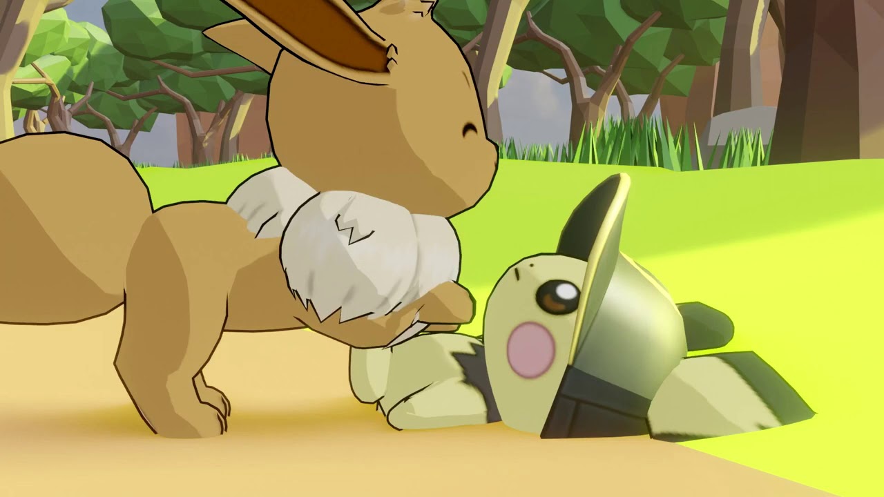 Pichu and Eevee - PokeVenture 3d Animation