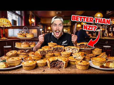 Kiwi Guy Tries to Find The BEST Pie in London