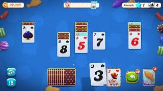 Candy Crush Solitaire Level 55 - NO BOOSTERS GAMEPLAY 🍬🃏 | SKILLGAMING ✔️