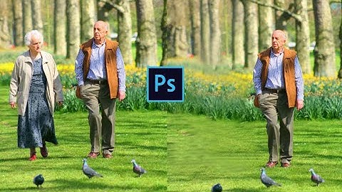 Remove Fence with 3 Simple Steps in Photoshop!