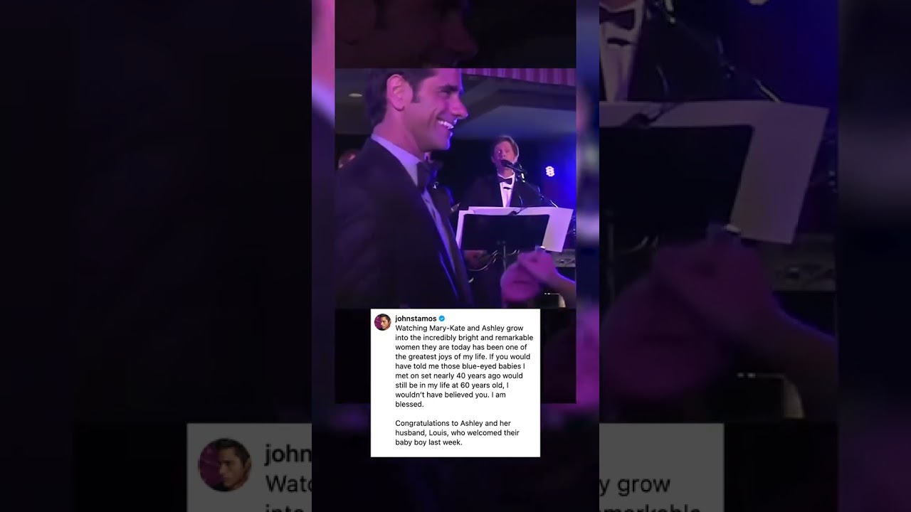 JohnStamos heartwarming message to new mom Ashley Olsen