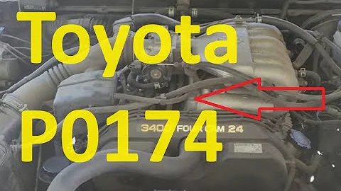 Causes and Fixes Toyota P0174 Code: Bank 2 System Too Lean