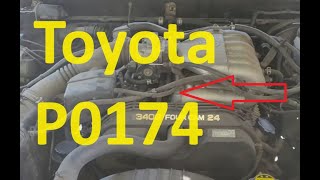 Causes and Fixes Toyota P0174 Code: Bank 2 System Too Lean