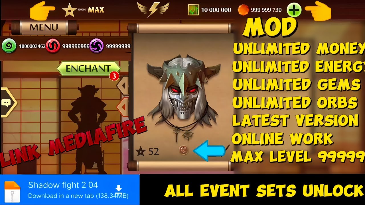 Shadow fight 2 mod apk latest version shadowfight2 modapks YouTube