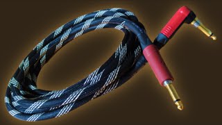 How to make your own guitar cable || DIY instrument cable