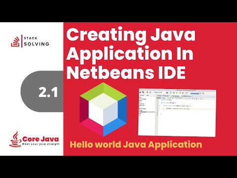 How to start a Java project in Netbeans