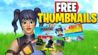 How To Make PRO Fortnite Thumbnails For FREE | Fortnite Blender GFX Pack screenshot 3