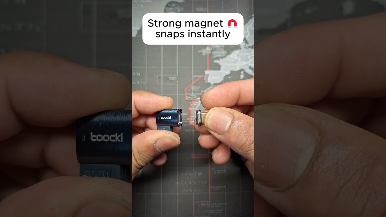 Protect Your USB-C Port ⚡ Magnetic Type-C Adapter Demo 
