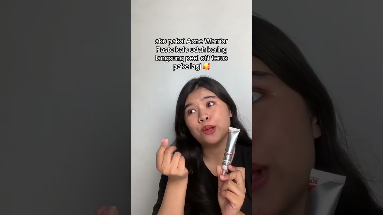 Siapa yang udah coba Acne Warrior Paste dari Skin Game? ✋🏻 