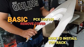 Pcx 160 How To Remove Grabrail Cover