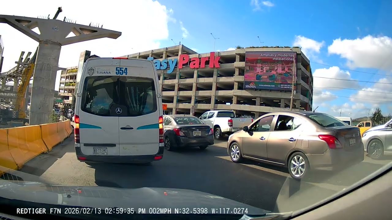 En Tijuana recorriendo parte del Blvd. Padre Kino a Pueblo Amigo