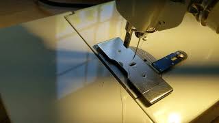 2021 Featherweight Buttonhole attachment Plate installation