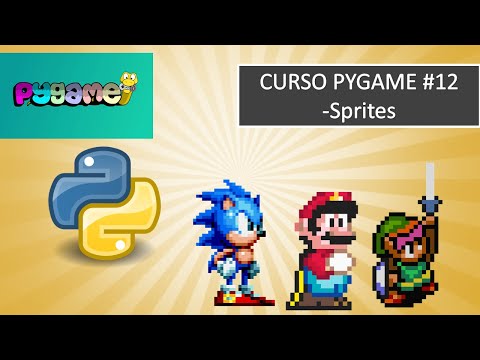 Como fazer jogos em Python! Curso Pygame #12 - Sprites