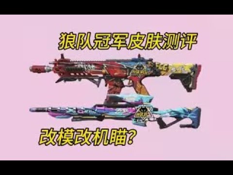 【使命召唤手游】安仔凤年枪上纹！狼队S5冠军皮肤群狼印记测评！生而无畏 #白嫖氪学家
