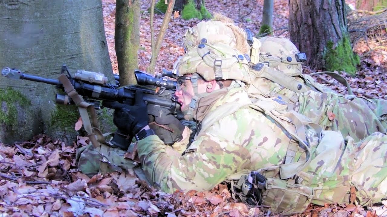 Allied Spirit VI - Soldiers Engage Enemy Targets