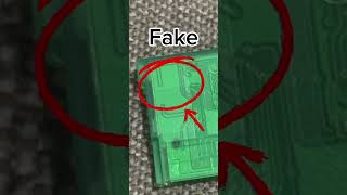 Here’s how to spot a fake Pokemon GBA game before you buy it! #ebay #pokemon