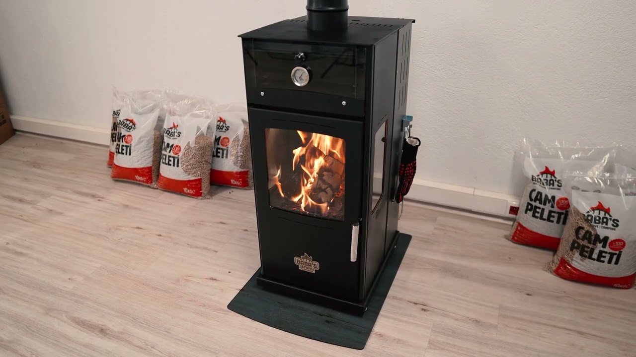 BABA’S Stove Silver Plus Sobanın Kullanım Kılavuzu 🔥 | Soba Yakımı, Temizlik ve Isı Ayarı