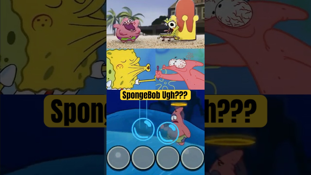 Spongebob x Patrick Blow Bubble - FNF Horror Bikini Bottom Mod 
