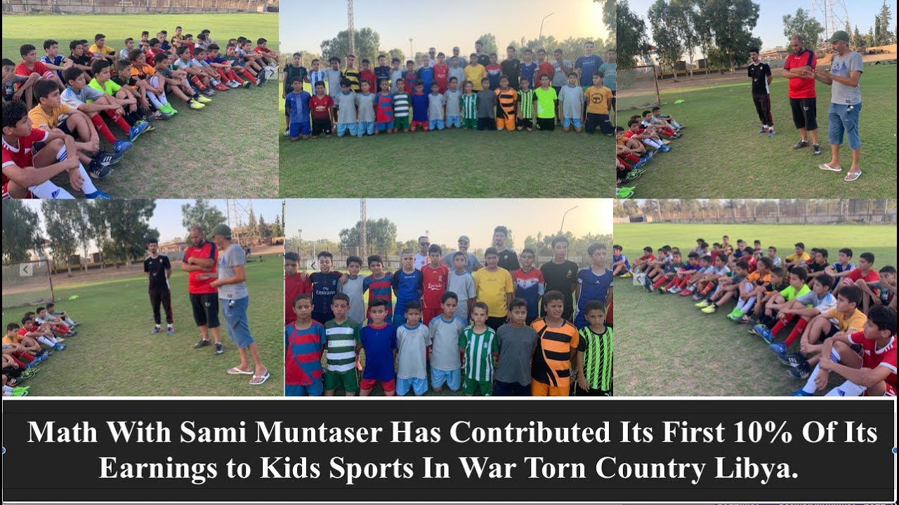 Children In War Torn Country Libya. Bringing Hope of Peace and Stability.