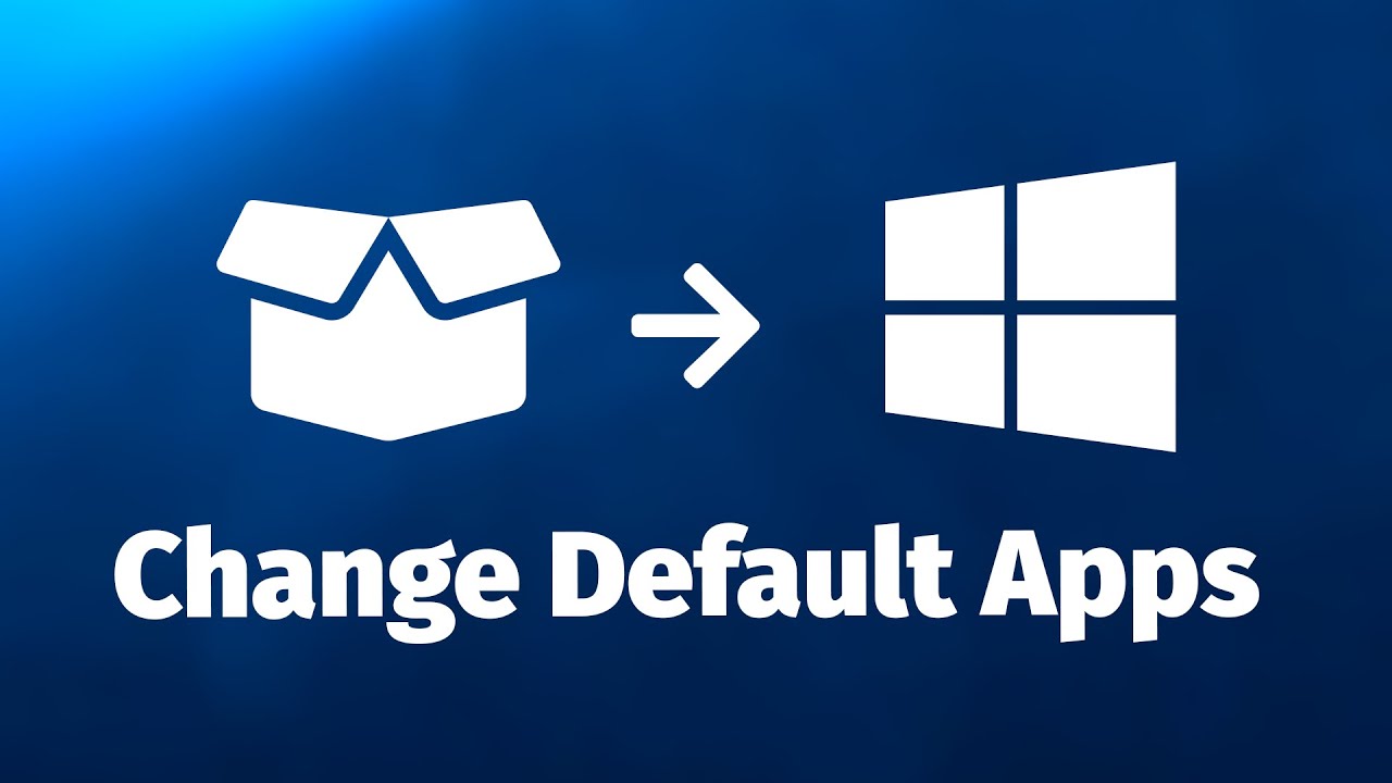 How to Change Default Programs in Windows 10