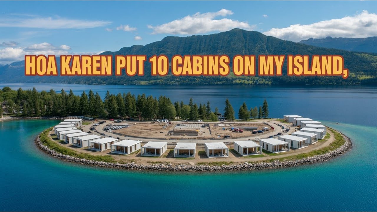 HOA Karen построила 10 домиков на моем острове. Она рухнула, когда право собственности доказало, ...