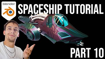 Blender 3.1 Spaceship tutorial [Part 10]