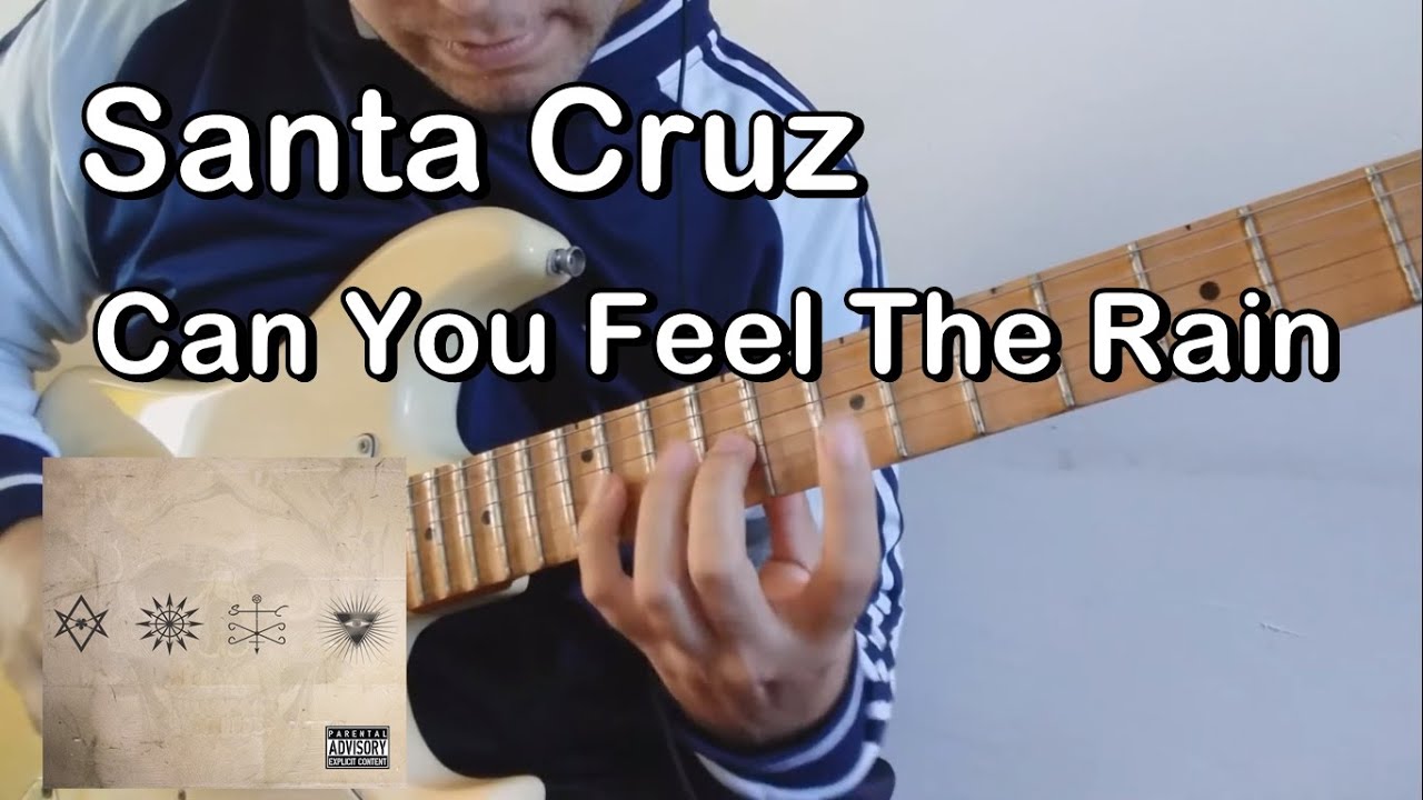 Santa Cruz - Can You Feel The Rain *** Guitar Solo Cover***