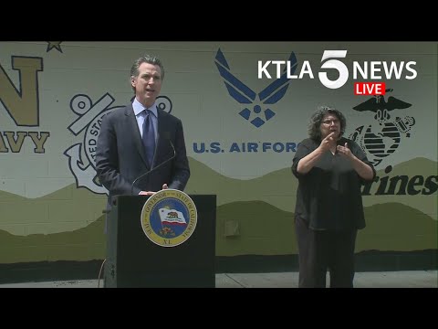 Coronavirus: Gov. Gavin Newsom addresses California's response to COVID-19