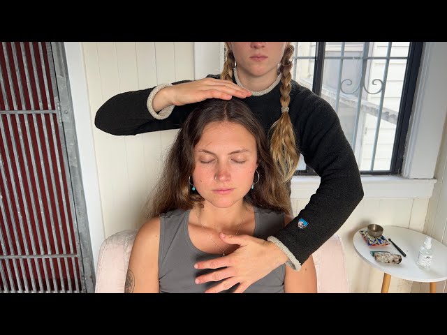 ASMR Comforting Hair Play & Head Massage 