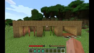 How to make a mob proof door in Minecraft #shorts