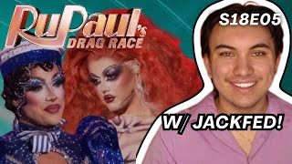 Pressed Conference: Drag Race S18E6 (w/ @JackFedYT )
