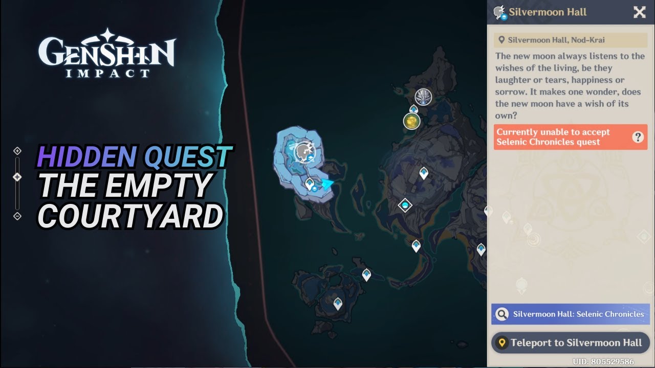 Hidden Quest: The Empty Courtyard | Genshin Impact Luna III