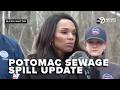 LIVE: Potomac River sewage spill update form DC Water &amp; EPA officials