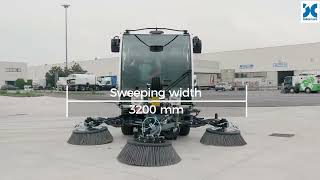 Dulevo D.Zero² | 100% Electric Municipal Street Sweeper | SUVID Solutions