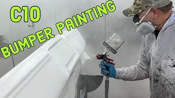 C10 Project:  Painting the Front Bumper