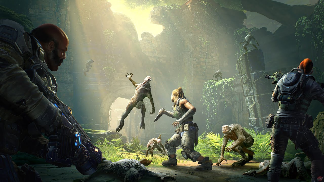 Gears 5 gameplay 2024 4k RTX3080ti Ultra graphics