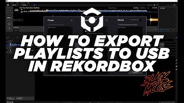How to Export Playlists to USB in #rekordbox #pioneerdj