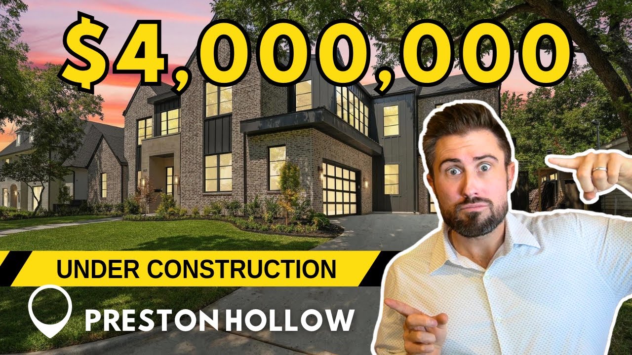 Luxury New Build! | Preston Hollow Home Tour | Moving to Dallas TX |