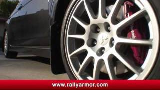 Rally Armor Mitsubishi Evo X Ur Mudflap How-To Install Video By Www.performance.tv