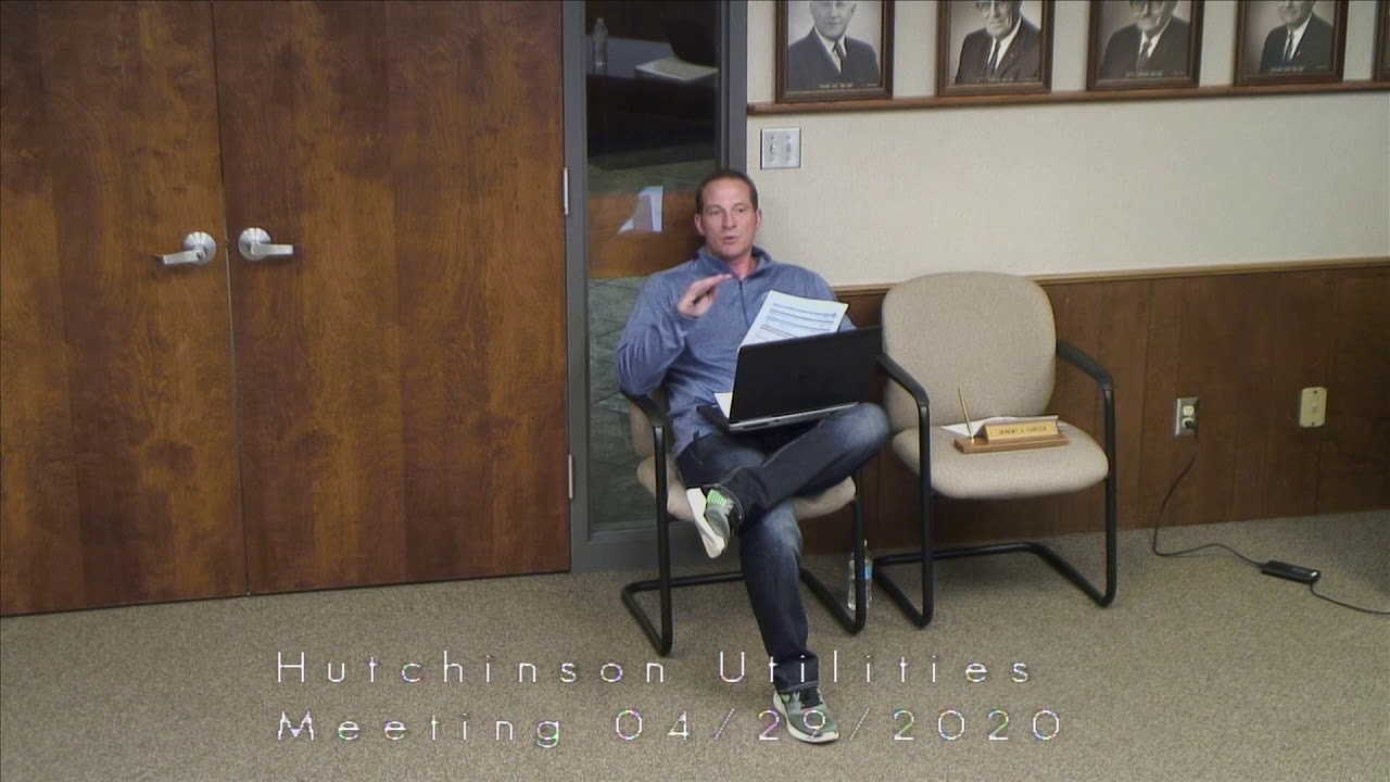 Hutchinson Utilities Commission Meeting April 29th, 2020 YouTube