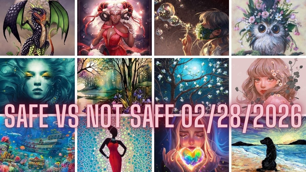 Safe or Not Safe - Diamond Art Club  & Jaded Gem Shop New Releases - February 28, 2026