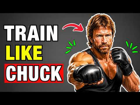 This Workout Gets You JACKED Like CHUCK NORRIS  (Karate Legend)
