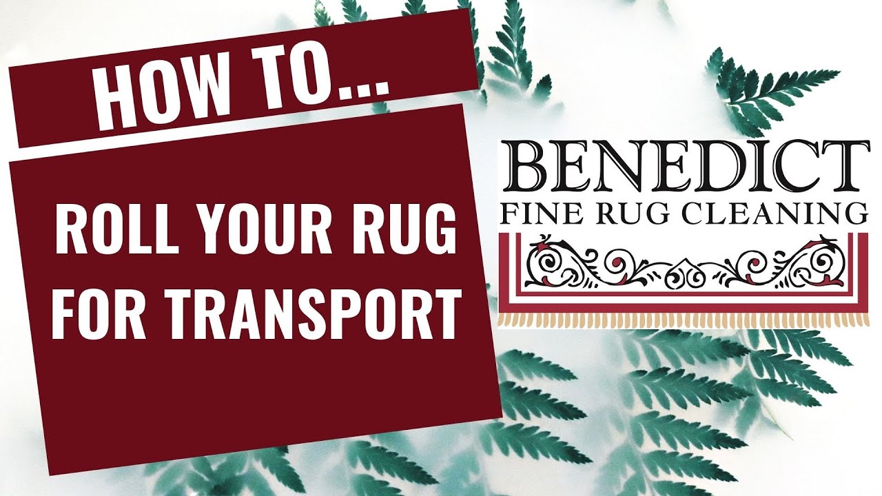 How To Roll Your Rug For Transport YouTube