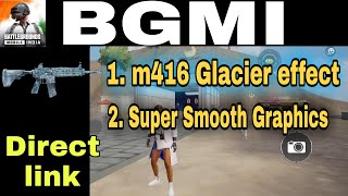[[ B G M I ]] M416 GLACIER EFFECT , SUPER SMOOTH GRAPHICS | ANTI RESET CONFIG | REYAN GAMING YT screenshot 5