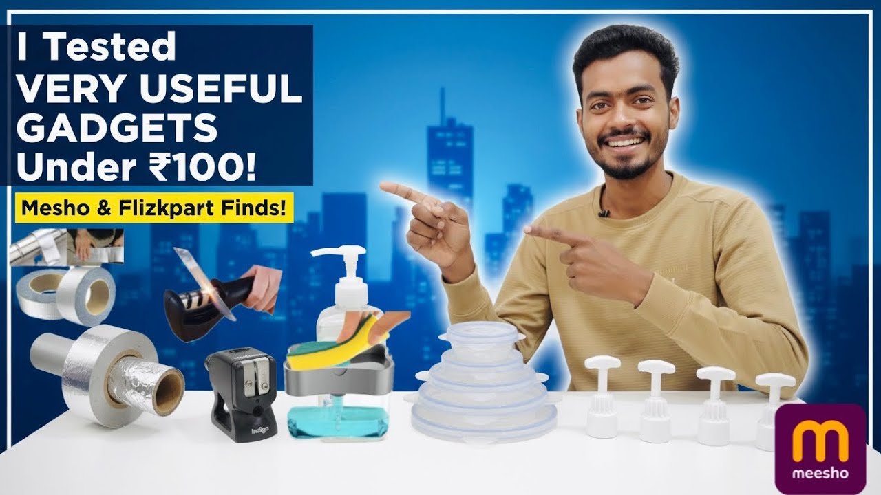 I tested Very useful gadgets under ₹100 for Meesho and Flipkart 🔥