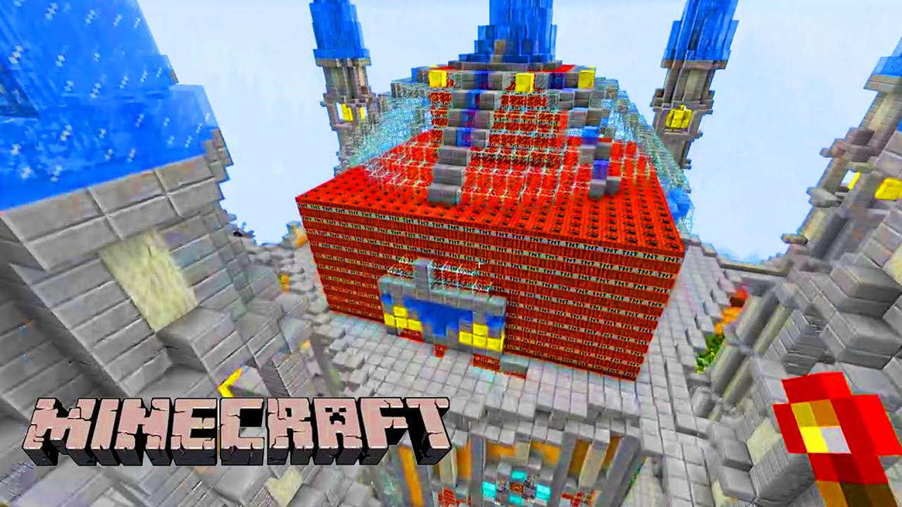 Minecraft Biggest Explosions | DESTROYING GAME OF THRONES | Insane TNT ...