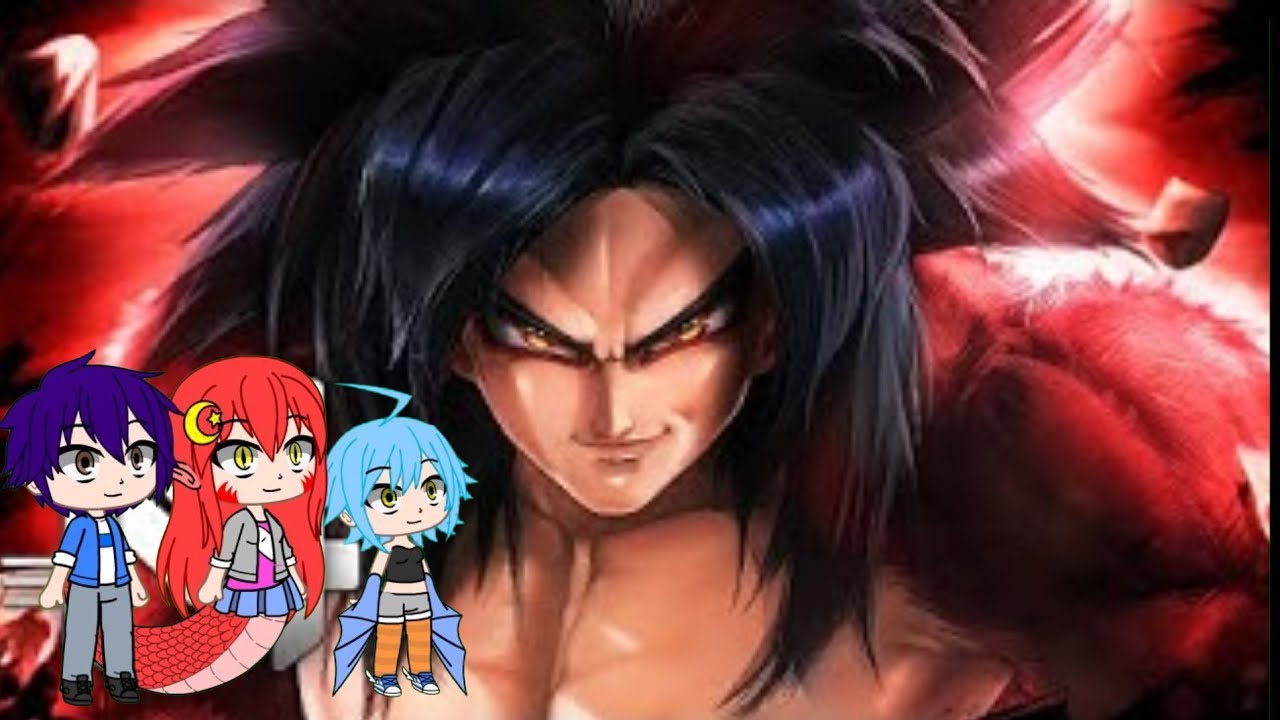 Monster Musume react rap goku(GT) Saiyajin 4(M4rkim)