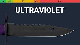M9 Bayonet Ultraviolet - Skin Float And Wear Preview