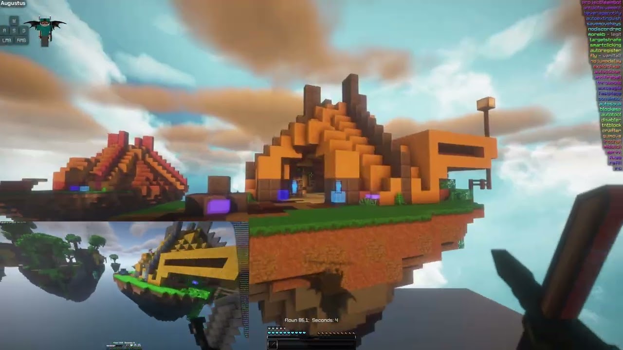 Minblaze bedwars DISABLER || Augustus Client