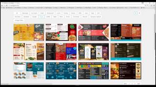 How to Create New Menus from Template